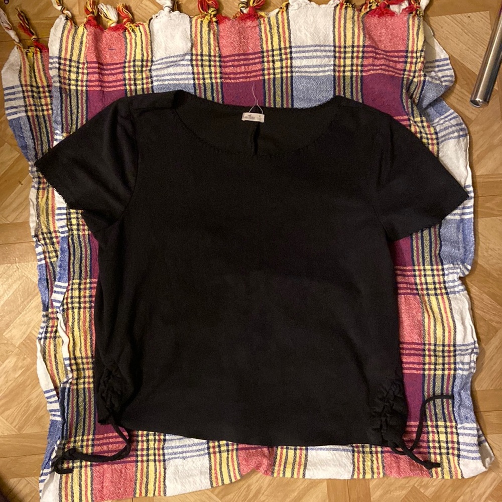 Black Hollister shirt, size medium
